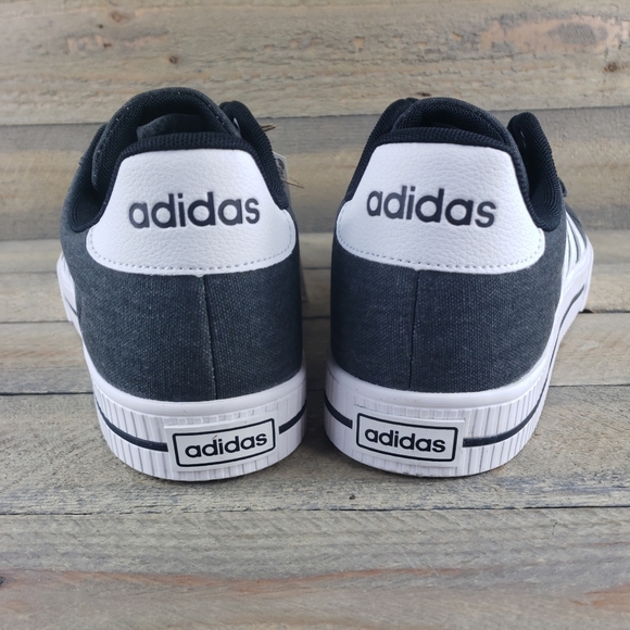 adidas Daily 3.0 Men's Skateboarding  Casual Shoes Washed Core Black White - Picture 4 of 11